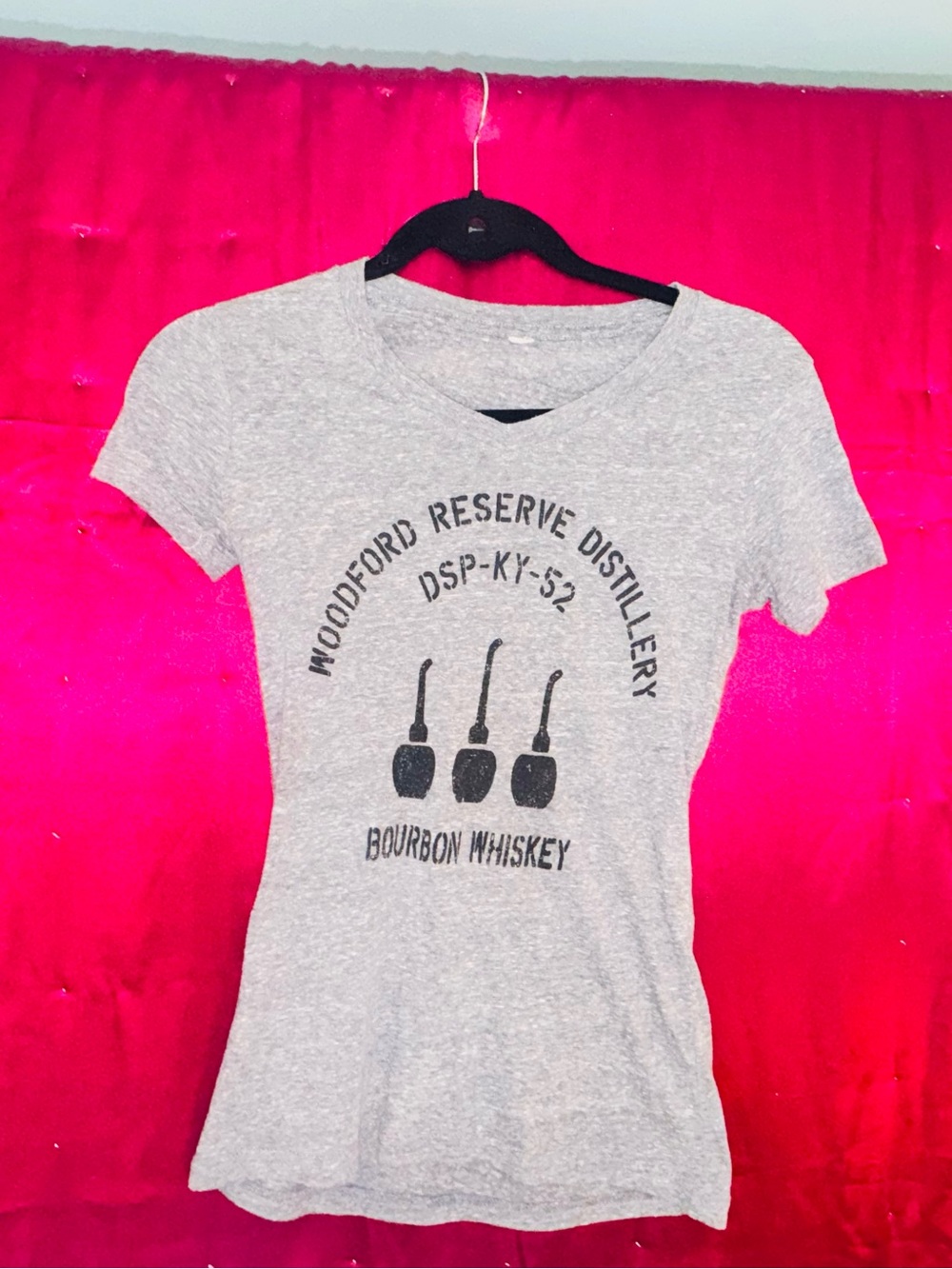 👑 Size XSmall Distillery Tee Women's Short Sleeve Tee - Light Gray